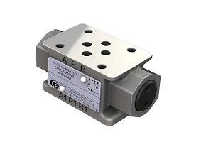 Pilot operated check valve